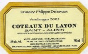 Domaine Philippe Delesvaux Coteaux du Layon Saint-Aubin, Loire, France