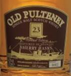 富特尼23年西班牙雪莉桶熟成蘇格蘭單一麥芽威士忌(Old Pulteney Aged 23 Years Matured in Spanish Sherry Casks Single Malt Scotch Whisky, Highlands, UK)