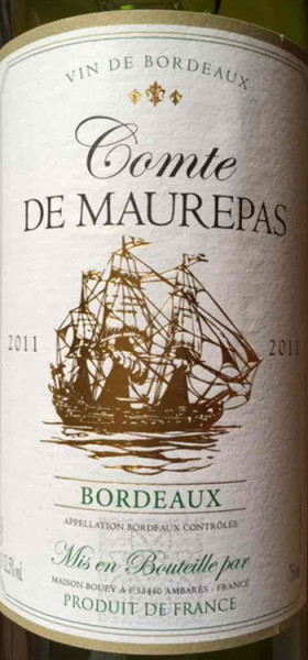 maison bouey comte de maurepas, bordeaux, france