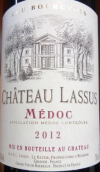 拉蘇酒莊紅葡萄酒(Chateau Lassus, Medoc, France)