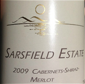 薩斯菲德酒莊赤霞珠-西拉-梅洛混釀干紅葡萄酒(Sarsfield Estate Cabernets-Shiraz-Merlot, Gippsland, Australia)