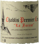 雷納文道卡酒莊森林（夏布利一級園）白葡萄酒(Rene et Vincent Dauvissat-Camus La Forest, Chablis Premier Cru, France)