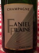 法尼爾菲拉尼特釀卡特維特極干型香檳(Champagne Faniel-Filaine Cuvee Carte Verte Brut, Champagne, France)