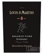 路易斯馬提尼蒙塔洛園老樹仙粉黛干紅葡萄酒(Louis M. Martini Monte Rosso Vineyard Gnarly Vine Zinfandel, Sonoma Valley, USA)