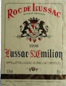 呂薩克紅葡萄酒(Roc de Lussac, Lussac-Saint-Emilion, France)