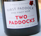 雙蛙私人珍藏黑皮諾紅葡萄酒（第一葡萄園）(Two Paddocks Proprietor's Reserve First Paddock Pinot Noir, Central Otago, New Zealand)