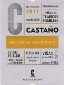 卡斯塔諾酒莊馬家婆-霞多麗白葡萄酒(Bodegas Castano Macabeo Chardonnay, Yecla, Spain)