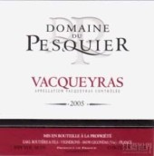 佩斯基耶酒莊瓦給拉斯紅葡萄酒(Domaine du Pesquier, Vacqueyras, France)