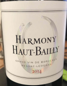 高柏麗酒莊和諧紅葡萄酒(Chateau Haut-Bailly Harmony, Pessac-Leognan, France)