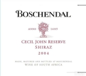 波香道爾塞西爾·約翰珍藏西拉干紅葡萄酒(Boschendal Cecil John Reserve Shiraz, Stellenbosch, South Africa)