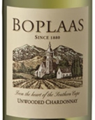 波普拉斯酒莊霞多麗白葡萄酒（未經橡木桶）(Boplaas Unwooded Chardonnay, Calitzdorp, South Africa)