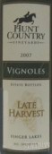 獵鄉(xiāng)晚熟維諾干白葡萄酒(Hunt Country Vineyards Late Harvest Vignoles, Finger Lakes, USA)