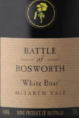 博斯沃思酒莊白野豬紅葡萄酒(Battle of Bosworth White Boar, McLaren Vale, Australia)