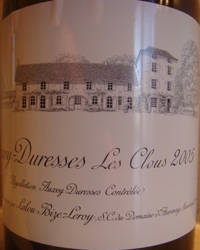 Domaine d'Auvenay Les Clous, Auxey-Duresses, France-奥维那酒庄