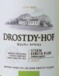 喬斯蒂司帝恩智勇干白葡萄酒(Drostdy Hof Steen Eerste Pluk, Stellenbosch, South Africa)