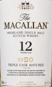 麥卡倫酒莊12年三桶熟成蘇格蘭單一麥芽威士忌(The Macallan 12 Years Old  Triple Cask Matured Single Malt Scotch Whisky, Highlands, UK)