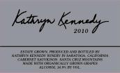 凱瑟琳·肯尼迪酒莊莊園赤霞珠干紅葡萄酒(Kathryn Kennedy Winery Estate Cabernet Sauvignon, Santa Cruz Mountains, USA)