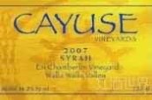 凱尤斯錢伯林園西拉干紅葡萄酒(Cayuse En Chamberlin Vineyard Syrah, Walla Walla Valley, USA)