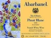 Abarbanel Pinot Blanc, Alsace, France