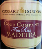 Cossart Gordon Good Company Full Rich, Madeira, Portugal