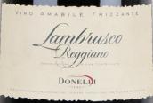 多來利藍布魯斯科紅起泡酒(Donelli Lambrusco Reggiano Vino Amabile Frizzante, Emilia-Romagna, Italy)