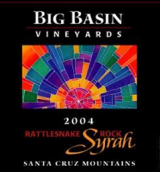 大盆地響尾蛇園西拉干紅葡萄酒(Big Basin Vineyards Rattlesnake Rock Syrah, California, USA)