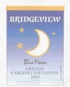 橋景藍(lán)月赤霞珠干紅葡萄酒(Bridgeview Vineyards Blue Moon Cabernet Sauvignon, Southern Oregon, USA)