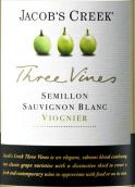 杰卡斯三原味賽美蓉-長相思-維歐尼干白葡萄酒(Jacob's Creek Three Vines Semillon - Sauvignon Blanc - Viognier, South Eastern Australia, Australia)