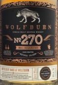 狼灼小批量發(fā)布270號蘇格蘭單一麥芽威士忌(Wolfburn Small Batch Release No.270 Single Malt Scotch Whisky, Highlands, UK)