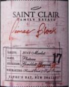 圣克萊爾先鋒17號海灣梅洛紅葡萄酒(Saint Clair Pioneer Block 17 Bay Block Merlot, Hawke's Bay, New Zealand)