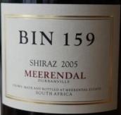 米瑞黛Bin159西拉紅葡萄酒(Meerendal Bin 159 Shiraz, Durbanville, South Africa)