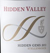 隱谷山莊隱藏的瑰寶干紅葡萄酒(Hidden Valley Hidden Germs,Stellenbosch, South Africa)