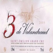 瓦蘭佐酒莊3牌紅葡萄酒(3 de Valandraud, Saint-Emilion Grand Cru, France)