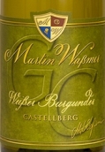 馬丁沃斯曼酒莊杜婷閣堡GC白皮諾晚收干白葡萄酒(Weingut Martin Wassmer GC Dottinger Castellberg Weisser Burgunder Spatlese Trocken Limitiert, Baden, Germany)