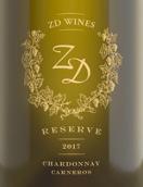 ZD酒莊珍藏霞多麗白葡萄酒(ZD Wines Reserve Chardonnay, Carneros, USA)