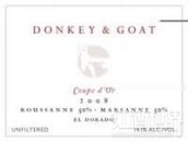 驢子與山羊金杯干紅葡萄酒(A Donkey and Goat Coupe d'Or, El Dorado, USA)