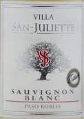 圣朱莉特酒莊長相思白葡萄酒(Villa San Juliette Sauvignon Blanc, Paso Robles, USA)