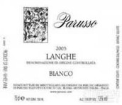 帕魯索酒莊白葡萄酒(Parusso Langhe Bianco, Piedmont, Italy)