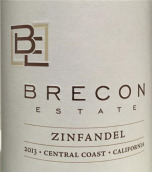 布樂肯酒莊仙粉黛紅葡萄酒(Brecon Zinfandel, Central Coast, USA)