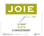 喜悅酒莊霞多麗干白葡萄酒（未經(jīng)橡木桶陳釀）(Joie Farm Unoaked Chardonnay, Okanagan Valley, Canada)