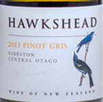 鷹岬自有葡萄園灰皮諾干白葡萄酒(Hawkshead Estate Vineyards Pinot Gris, Central Otago, New Zealand)