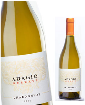 del adagio adagio reserva chardonnay, mendoza, argentina红酒评分