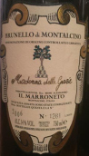 馬羅尼酒莊恩寵圣母布魯奈羅紅葡萄酒(Il Marroneto Madonna delle Grazie Brunello di Montalcino DOCG, Tuscany, Italy)