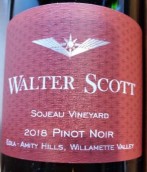 沃爾特·斯科特索約園黑皮諾紅葡萄酒(Walter Scott Sojeau Vineyard Pinot Noir, Eola-Amity Hills, USA)