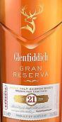 格蘭菲迪21年璀璨珍藏系列單一麥芽蘇格蘭威士忌(Glenfiddich Aged 21 Years Gran Reserva Single Malt Scotch Whisky, Speyside, UK)