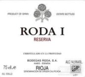 Roda 'Roda I' Reserva, Rioja DOCa, Spain