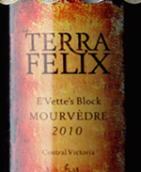 特拉菲力克斯伊維特街慕合懷特干紅葡萄酒(Terra Felix E’Vette’s Block Mourvedre, Central Victoria, Australia)