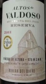 奧拉希酒莊奧托斯珍藏紅葡萄酒(Grupo Olarra Altos de Valdoso Reserva, Ribera del Duero, Spain)