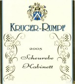 Kruger-Rumpf Scheurebe Kabinett, Nahe, Germany