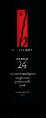 碧希樂24號(hào)混釀紅葡萄酒(B Cellars Blend 24, Napa Valley, USA)